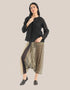 Harem pants with elastic waistband